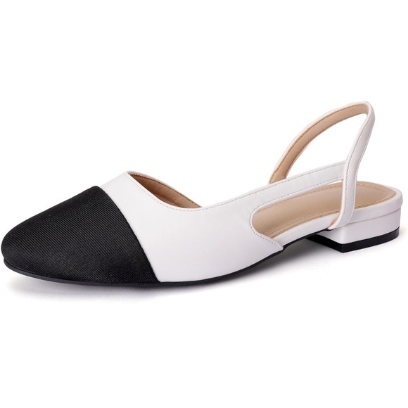 Two Toned Flats Sandals 10.5(43) - Picture 2 of 12